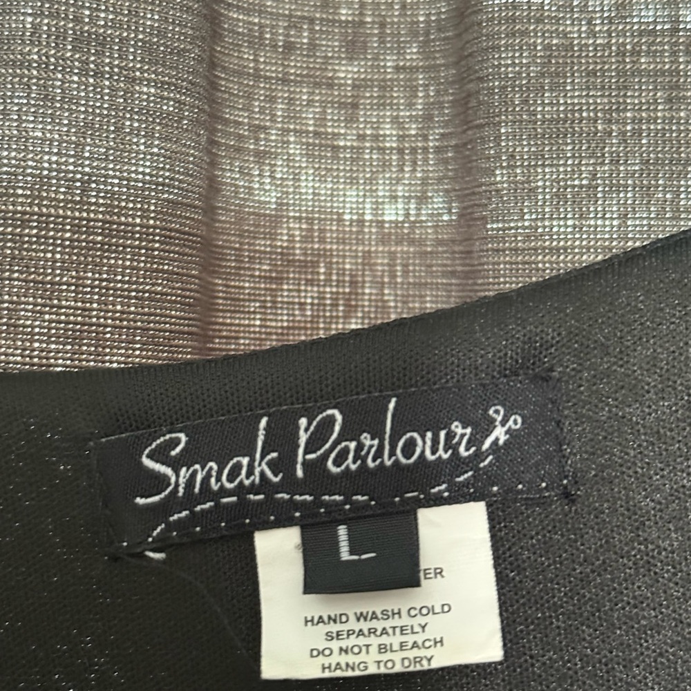 Unique Vintage x Smak Parlor Black Dress - Picture 4 of 4